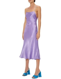 Promo β Third Form Crush Bias Cowl Slip π Dress Violet π