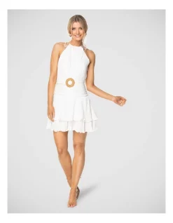 Budget 🎁 Pilgrim Johna Mini 👗 Dress In White 🥰 -Cocktail-party-dresses Shop unnamed file 909