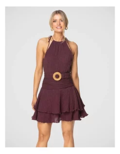 Wholesale 🌟 Pilgrim Johna Mini 👗 Dress In Plum 🎉