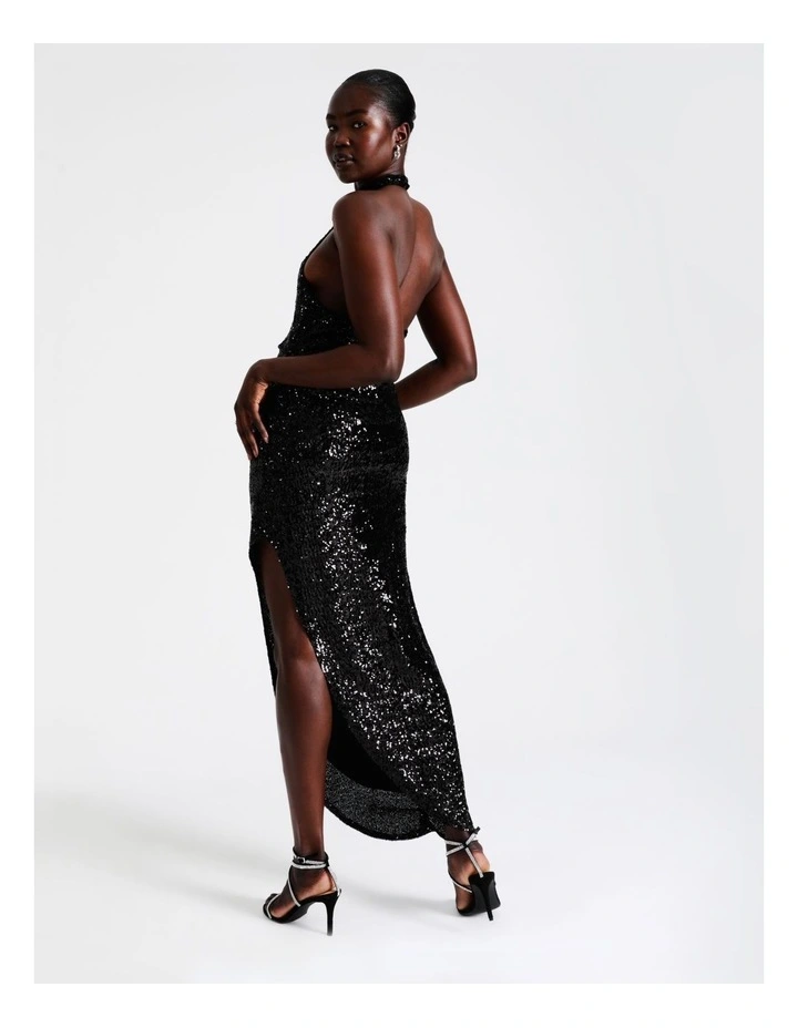 Deals π Wayne Cooper Sequin Halter π Dress In Black β 8 Deals π Wayne Cooper Sequin Halter π Dress In Black β - Image 6