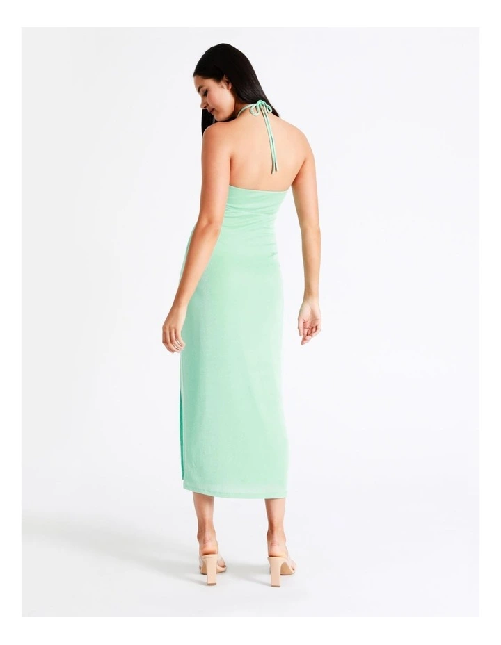 Outlet π Miss Shop Recycled Blend Tie Neck Ruched Cut Out Midi π Dress In Jade π₯° 8 Outlet π Miss Shop Recycled Blend Tie Neck Ruched Cut Out Midi π Dress In Jade π₯° - Image 6