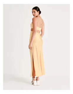 Best Pirce 🔥 Miss Shop Recycled Tie Neck Cut Out Detail Satin Maxi 👗 Dress In Fruit Punch 🎁 -Cocktail-party-dresses Shop unnamed file 973