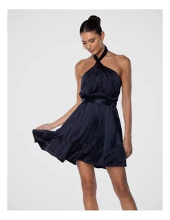 Best reviews of 😀 Pilgrim Alyson Mini 👗 Dress In Navy Blue ⭐